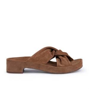 NEW PEDRO GARCIA women's livana twist clog in hazelnut